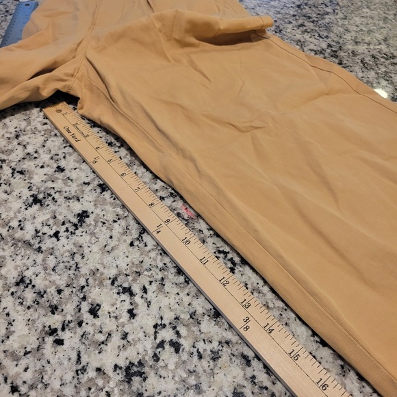 Madewell Womens 2 Tall The Harlow Wide-Leg Trouser Casual Pleated Tan Khaki - Picture 10 of 14